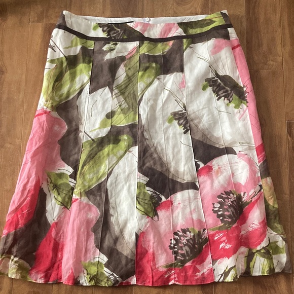 GERRY WEBER💫Women’s Floral Flare Knee Length Midi Skirt - Picture 3 of 11